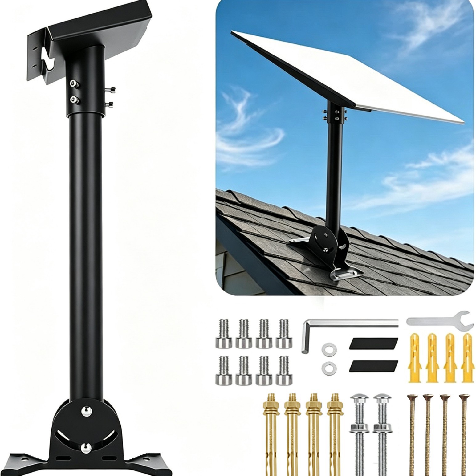 High-quality Carbon Steel  Wall Mount for Starlink Gen 3