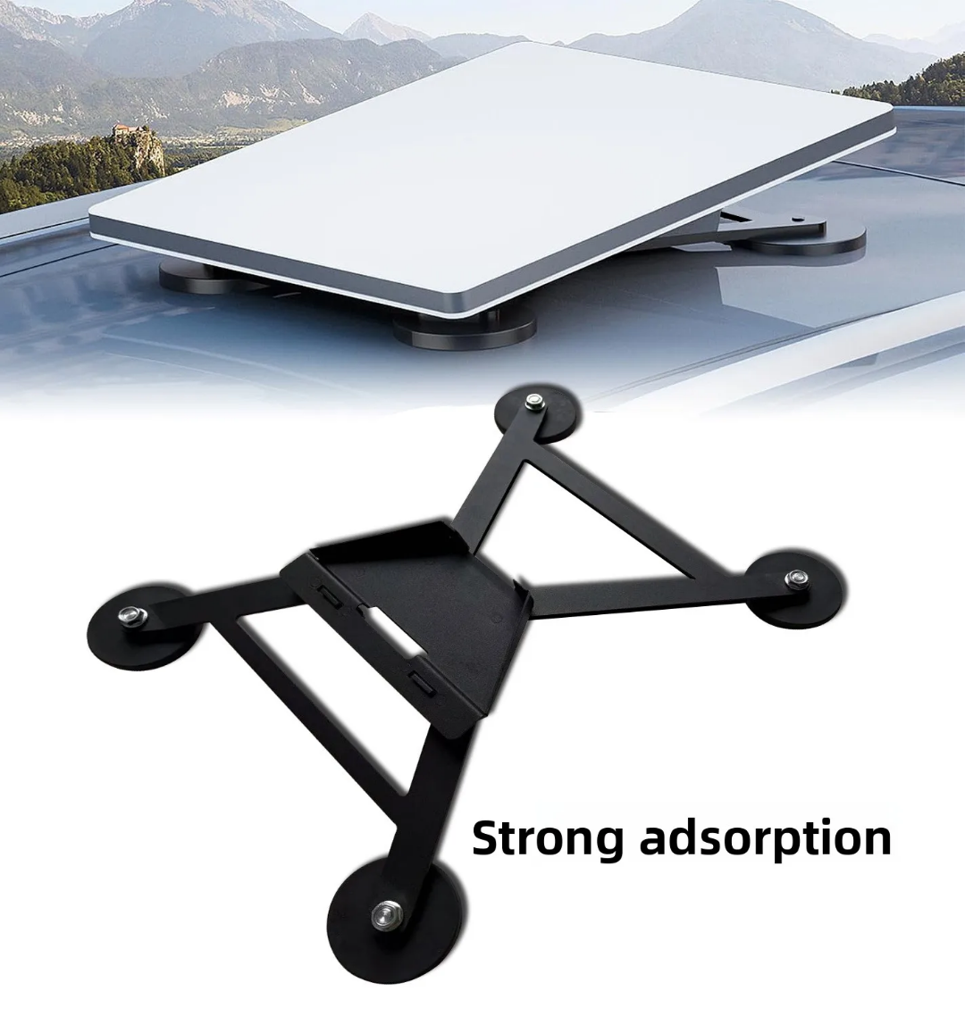 Magnetic Steel carbon Mount for Starlink Mini